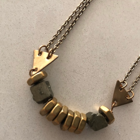 Long Gold Necklace - Picture 2 of 4